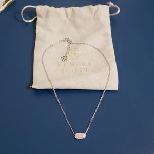 Kendra Scott Ever Silver Pendant Necklace